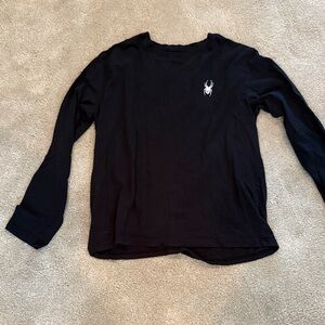 Spyder Black Long Sleeve Tee